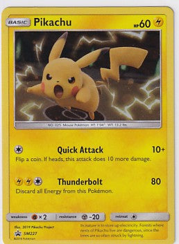 *LP* Pikachu SM227 Pokemon Sun & Moon Promo