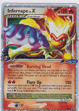 *LP* Infernape Lv.X DP10 Pokemon Diamon & Pearl Promo