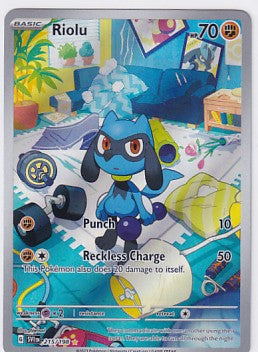 Riolu 215/198 Pokemon Scarlet & Violet Base Set