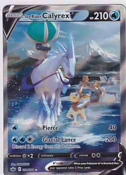 Ice Rider Calyrex V 164/198 Pokemon Sword & Shield Chilling Reign