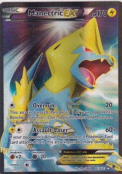 *MP* Manectric EX 113/119 Pokemon XY Phantom Forces