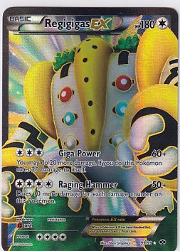 *LP* Regigias EX 99/99 Pokemon Black & White Next Destinies