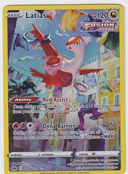 Latias GG20/GG70 Pokemon Sword & Shield Crown Zenith Galarian Gallery