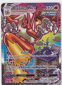 Blaziken VMAX 201/198 Pokemon Sword & Shield Chilling Reign