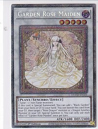 Garden Rose Maiden First Edition Starlight Rare - Doom of Dimensions DOOD-EN101 Yu-Gi-Oh! Card