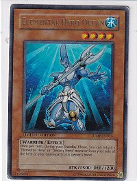 Elemental Hero Ocean Ultra Rare - Shonen Jump Magazine Promos JUMP-EN013 Yu-Gi-Oh! Card