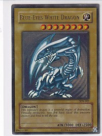 *HP* Blue-Eyes White Dragon Ultra Rare - Starter Deck Kaiba SDK-001 Yu-Gi-Oh! Card