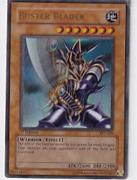 *DMG* Buster Blader First Edition Ultra Rare - Pharaoh's Servant PSV-050 Yu-Gi-Oh! Card