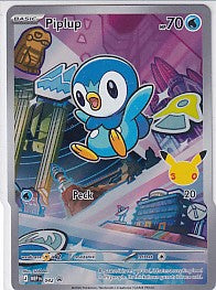Piplup Holo Promo - Mega Evolution Promos 042 Pokemon Card