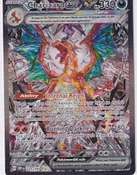 *LP* Charizard EX Special Illustration Rare - Obsidian Flames  223/197 Pokemon Card