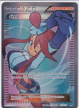Skyla Ultra Rare - BREAKpoint 122/122 Pokemon Card