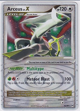Arceus Lv.X Ultra Rare - Platinum Arceus 95/99 Pokemon Card