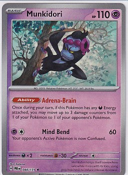 Munkidori Master Ball Holo - Prismatic Evolutions 044/131 Pokemon Card