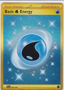 Water Energy Hyper Rare Holo - Scarlet & Violet Paldea Evolved 279/193 Pokemon Card