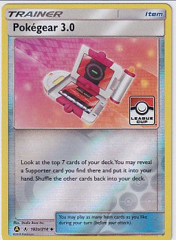 Pokegear 3.0 League Promo - League & Championship Card 182a/214 Pokemon Card