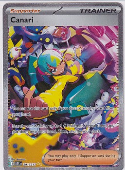 Canari Special Illustration Rare - Ascended Heroes 291/217 Pokemon Card