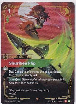 Shuriken Flip 140/166 Riftbound Vendetta #1