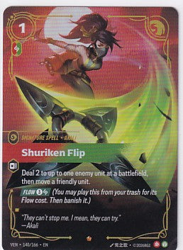 Shuriken Flip 140/166 Riftbound Vendetta #2