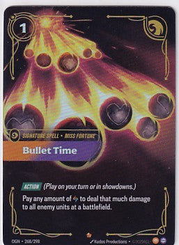Bullet Time 268/298 Riftbound Origins