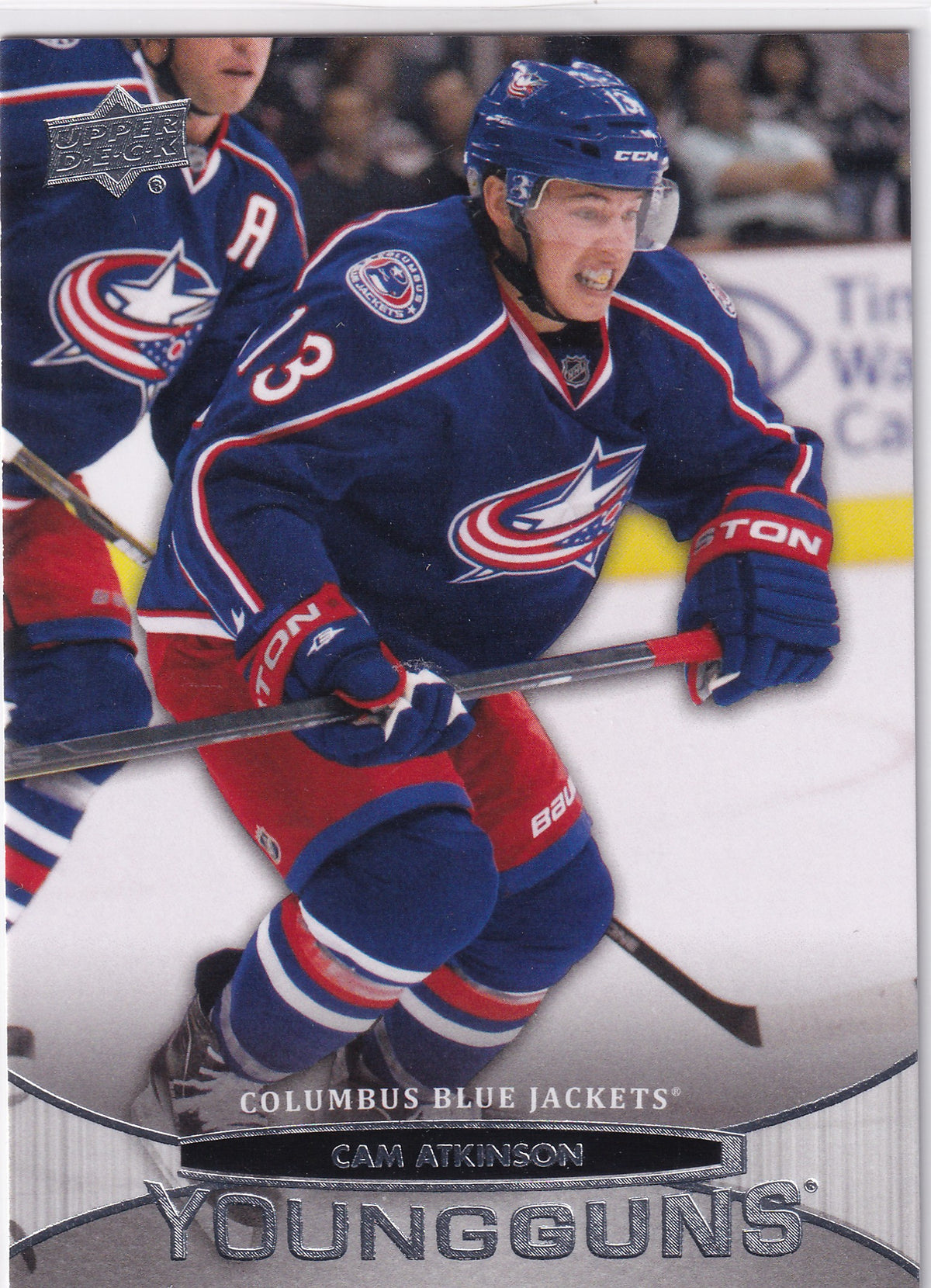 2011-12 Upper Deck Series One Cam Atkinson Young Guns #212
