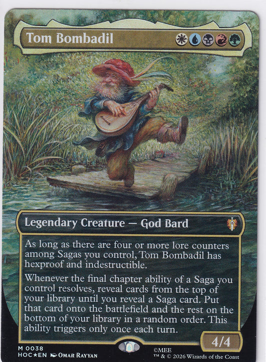 Tom Bombadil 38 (Borderless) Magic The Gathering The Hobbit Eternal-Legal