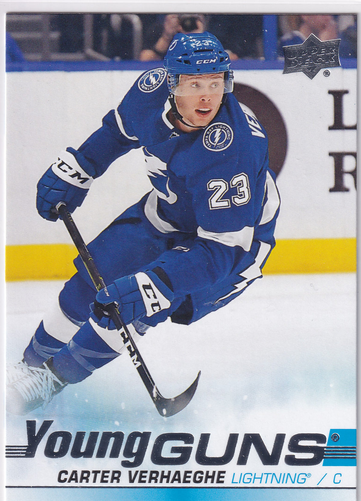 2019-20 Upper Deck Series One Carter Verhaeghe Young Guns #224