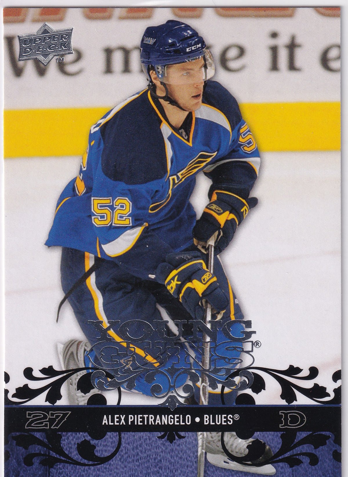 2008-09 Upper Deck Series One Alex Pietrangelo Young Guns #241