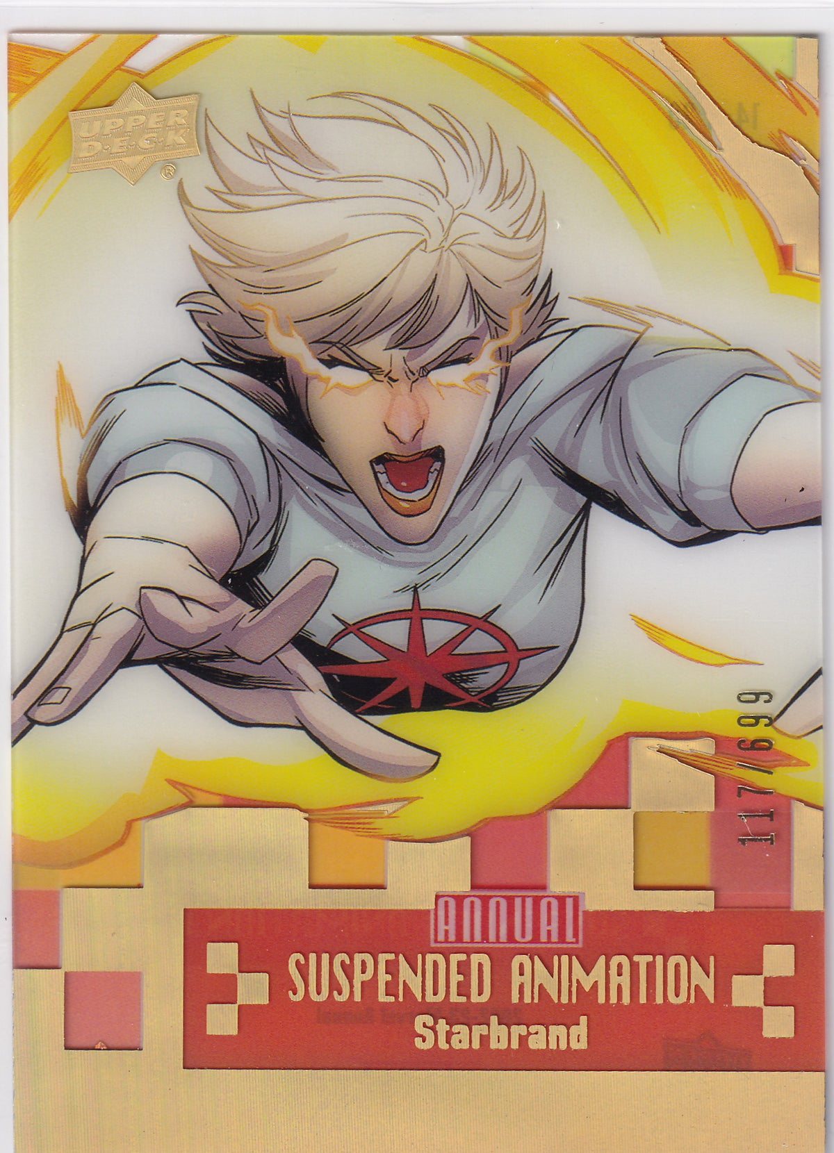 2022-23 Marvel Annual Starbrand Suspended Animation 117/699 14 Of 20