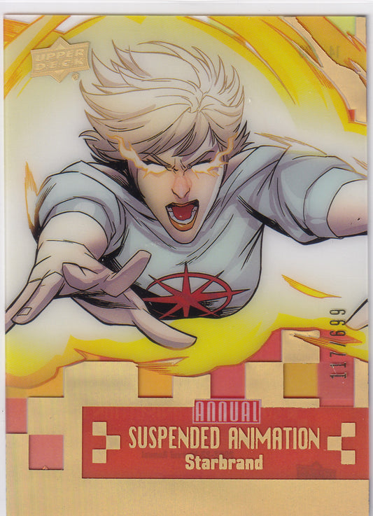 2022-23 Marvel Annual Starbrand Suspended Animation 117/699 14 Of 20