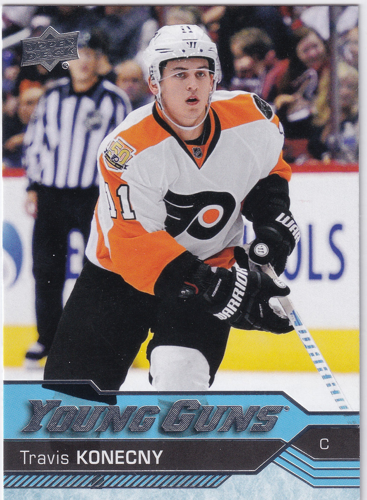 2016-17 Upper Deck Series One Travis Konecny Young Guns #217