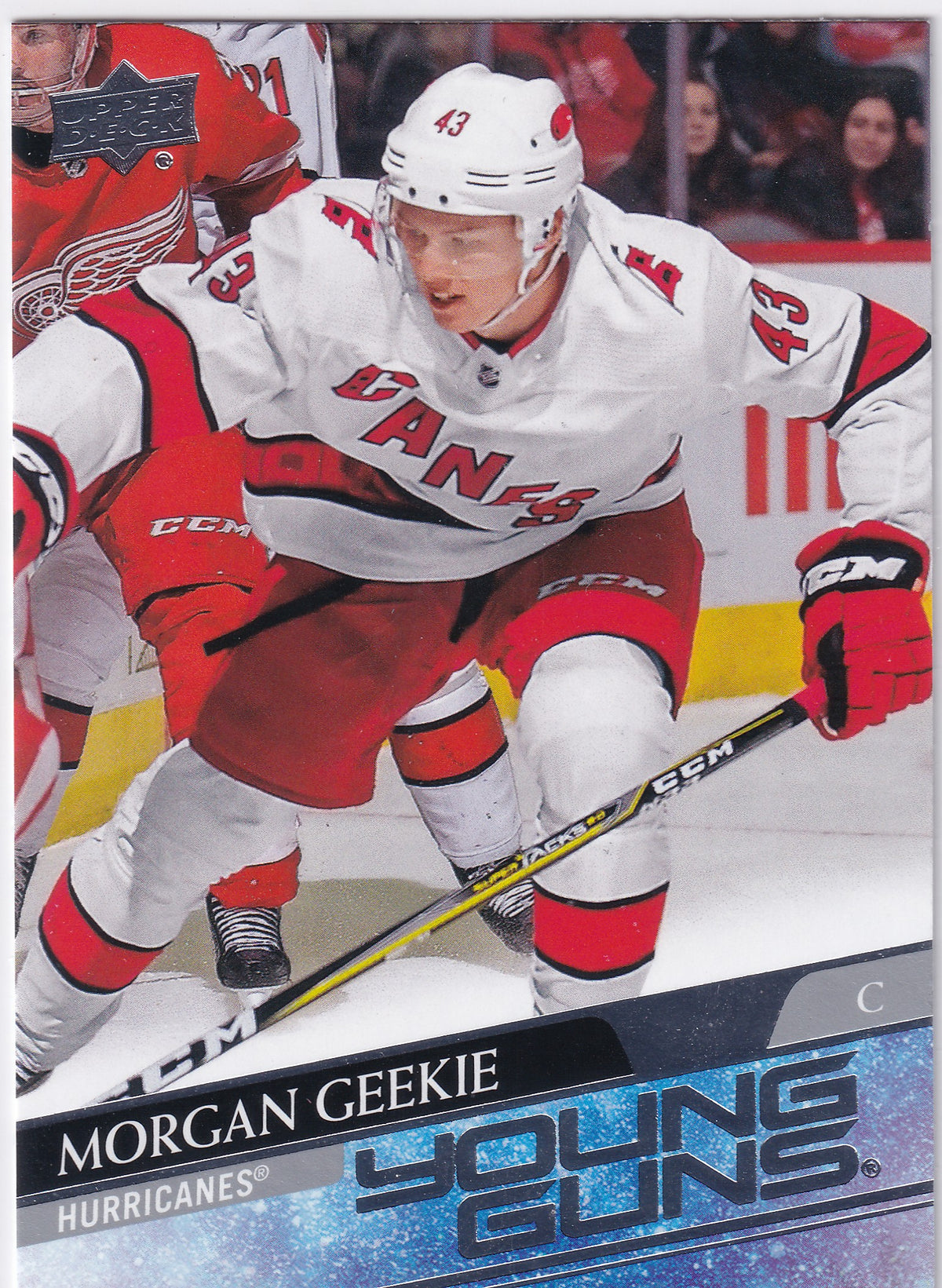 2020-21 Upper Deck Series One Morgan Geekie Young Guns #210