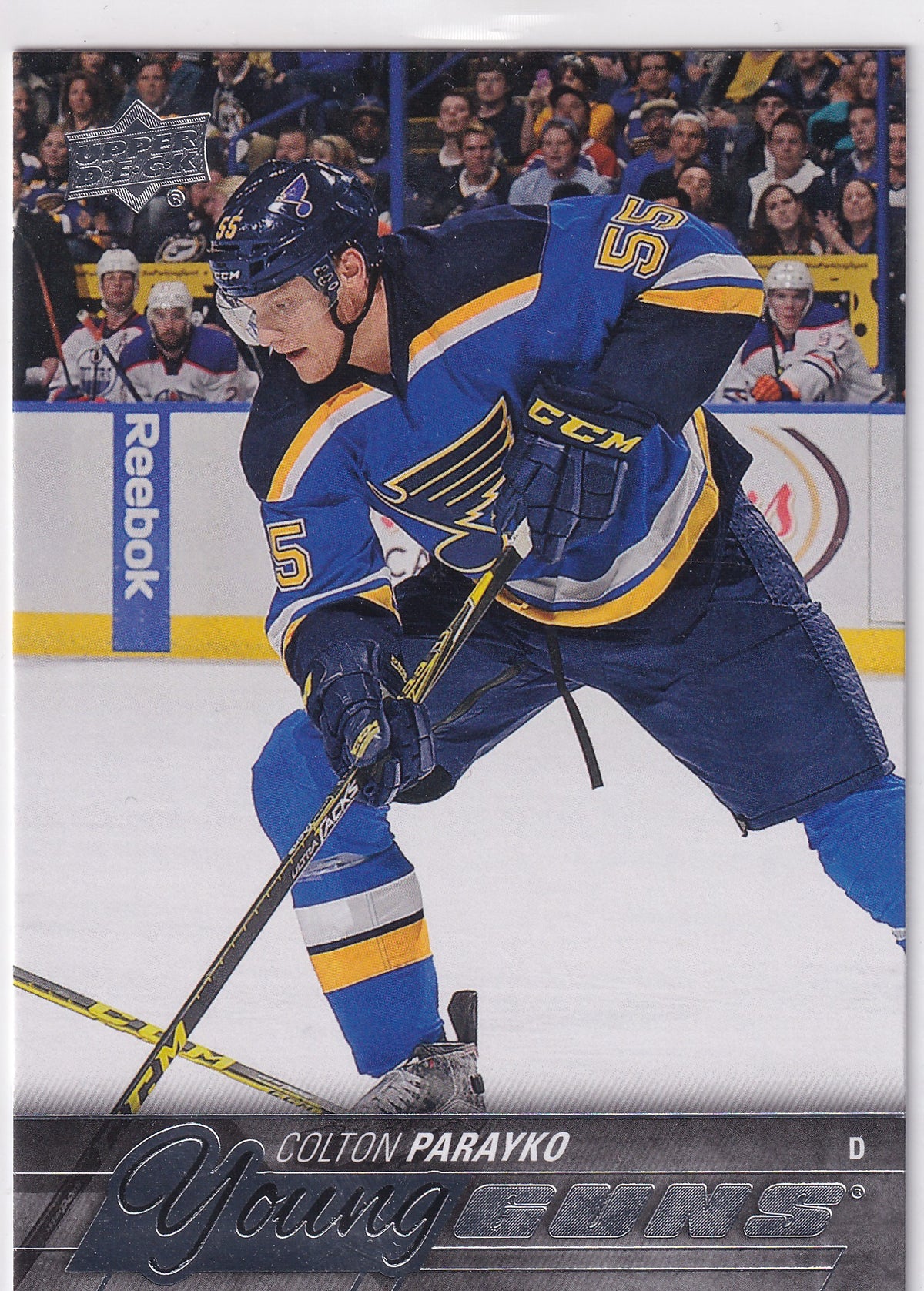 2015-16 Upper Deck Series One Colton Parayko Young Guns #235