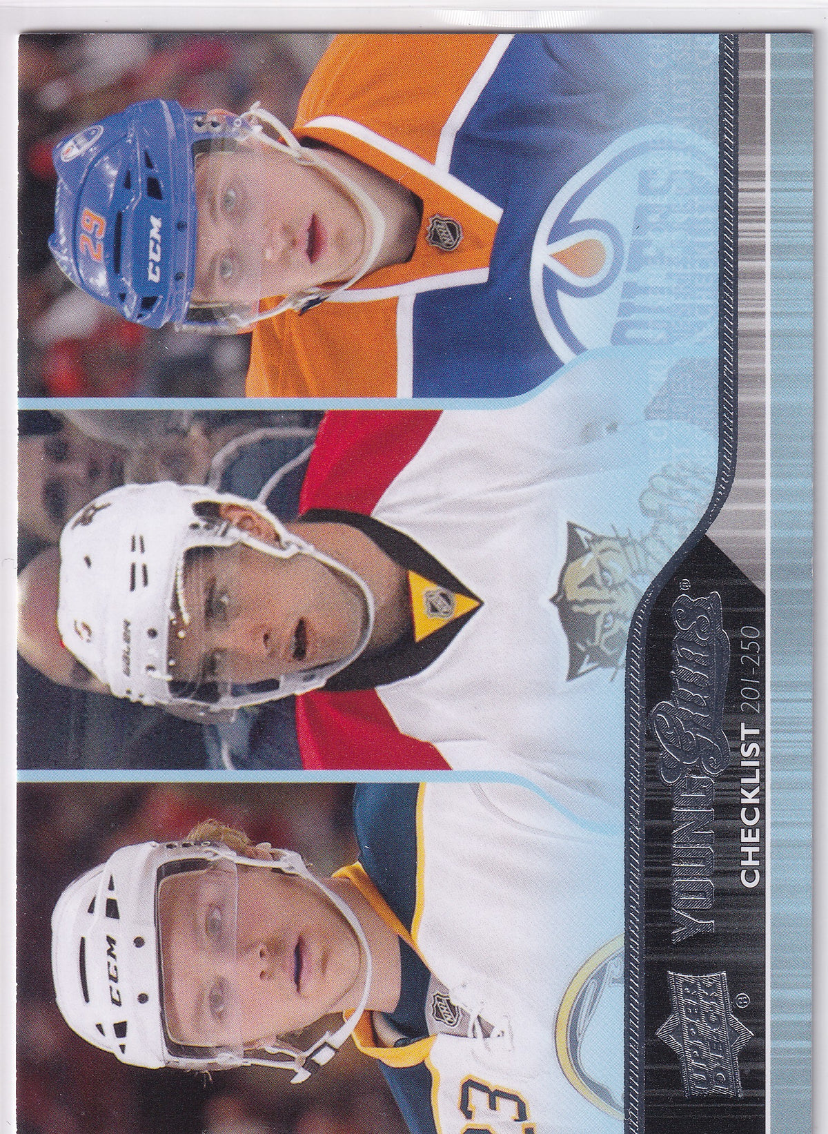 2014-15 Upper Deck Series One Young Guns Checklist #250