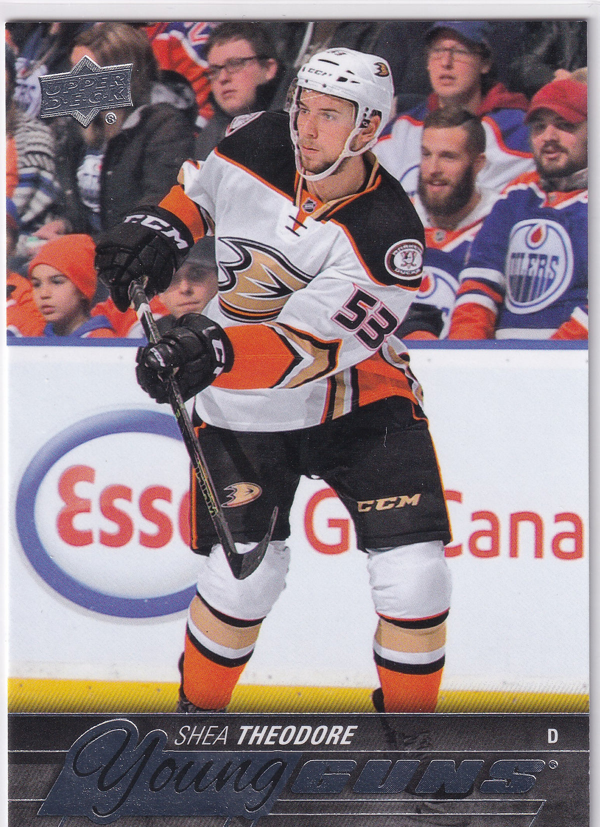 2015-16 Upper Deck Series Two Shea Theodore Young Guns #495