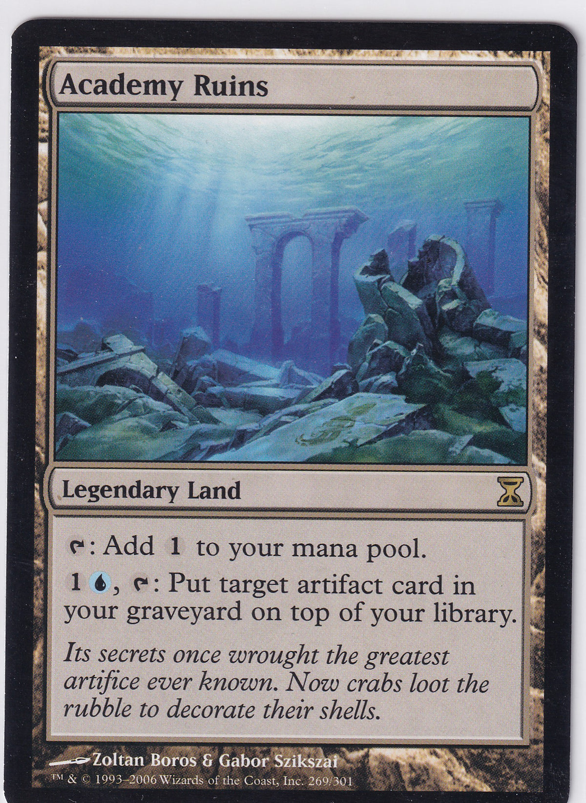 Academy Ruins 269/301 Magic The Gathering Time Spiral
