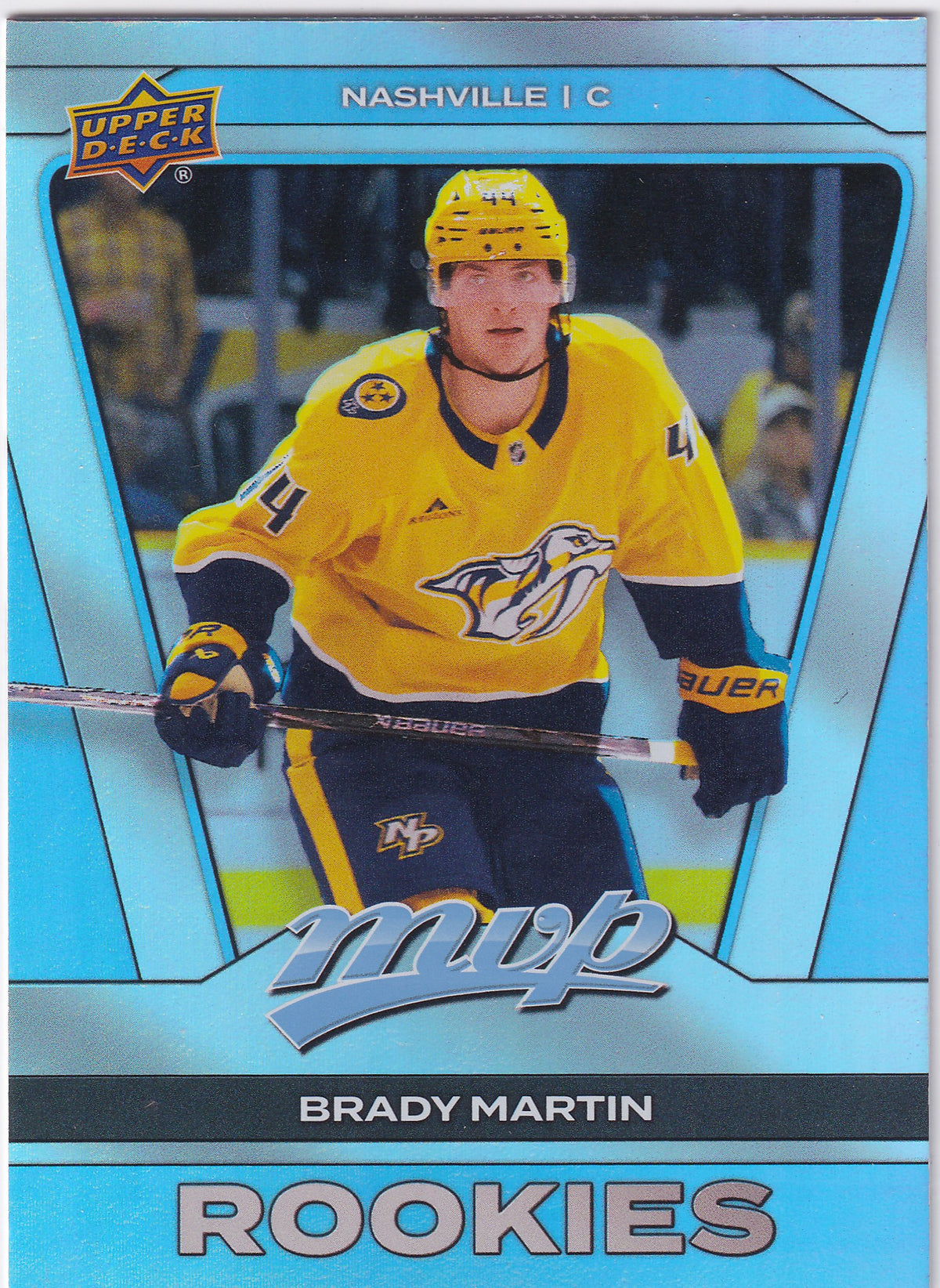 2025-26 Upper Deck MVP Silver Collection Brady Martin Rookie #257