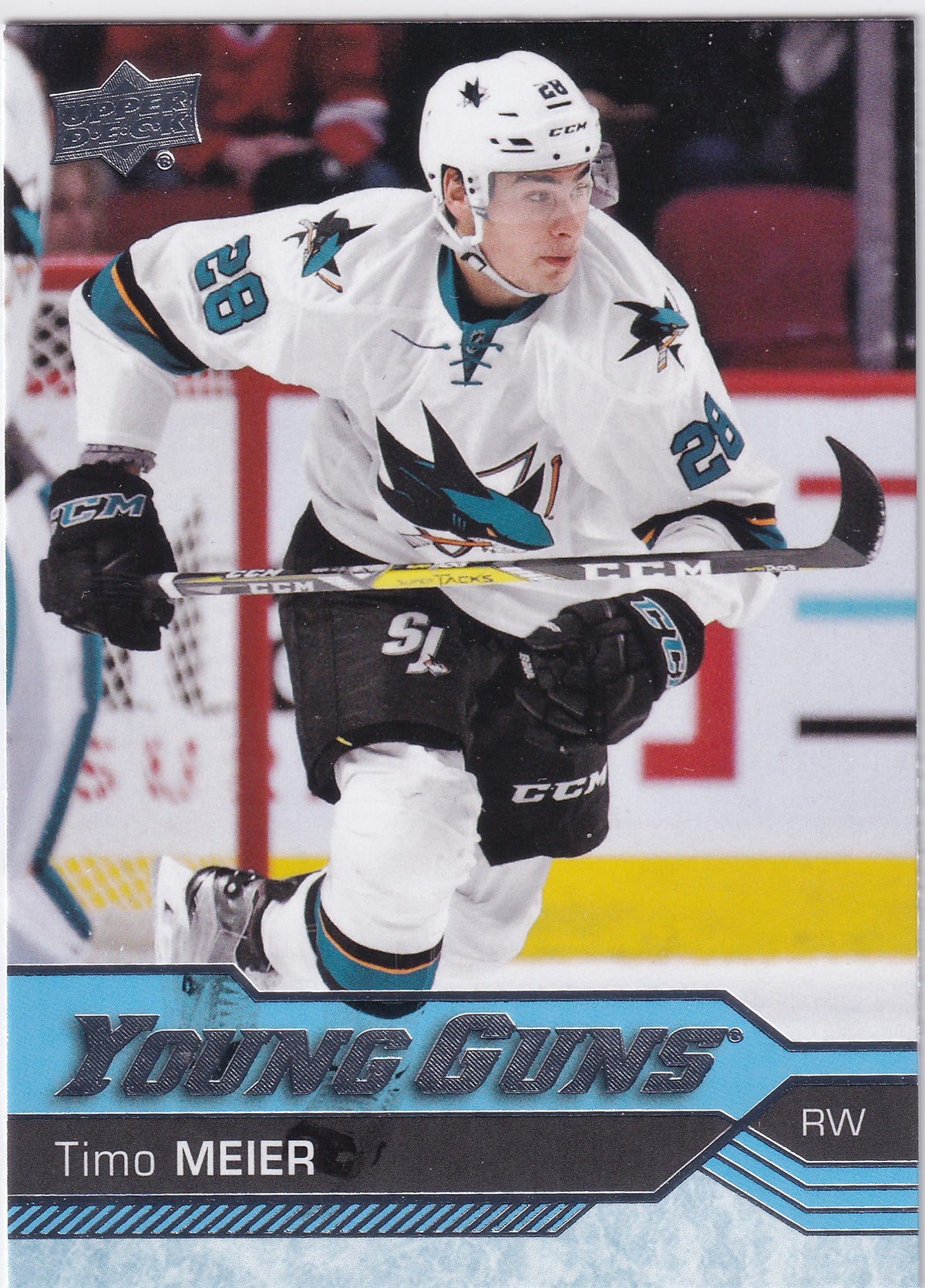 2016-17 Upper Deck Series Two Timo Meier Young Guns #479