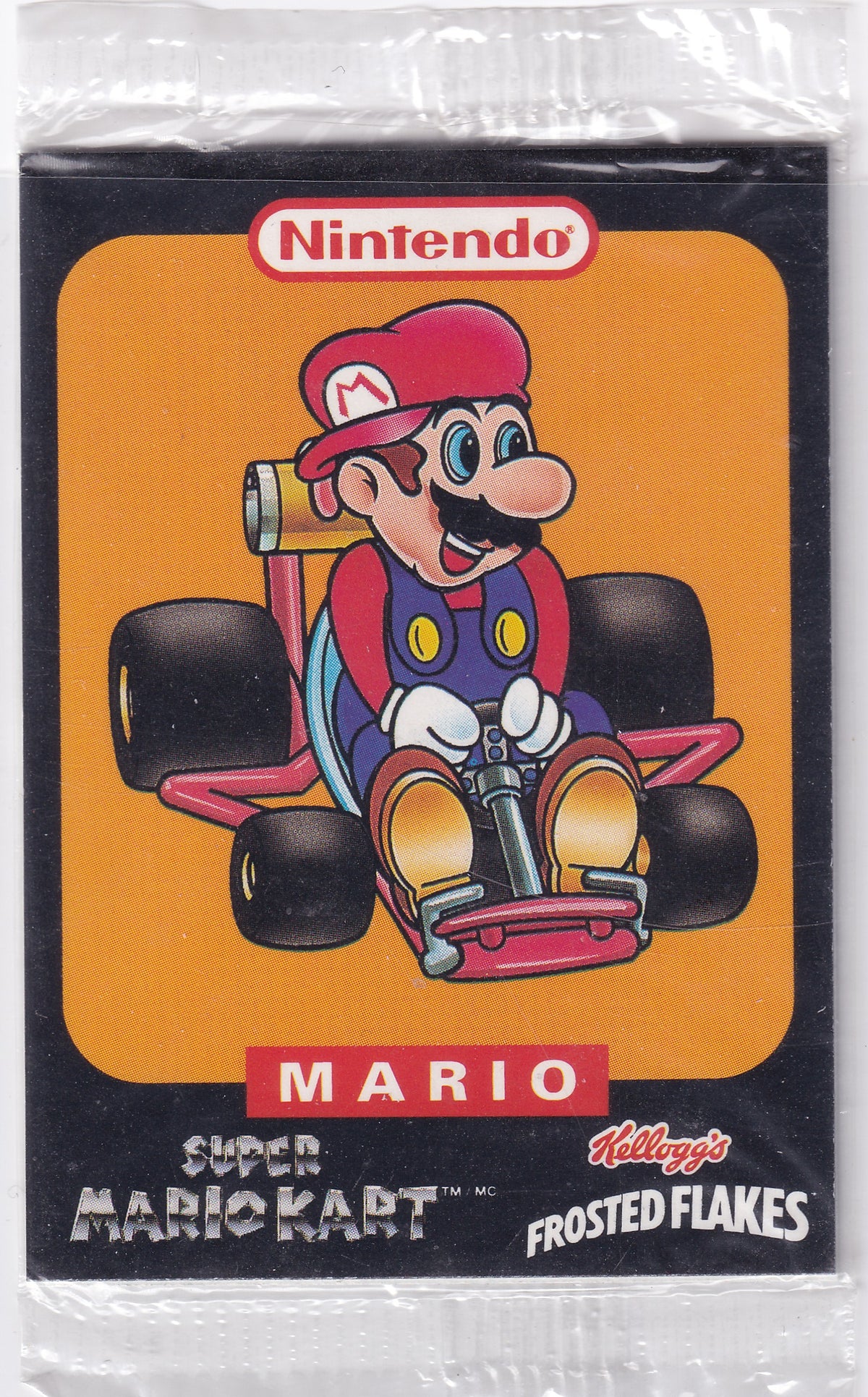 1993 Kelloggs Frosted Flakes Nintendo Mario / Fox McCloud Sealed