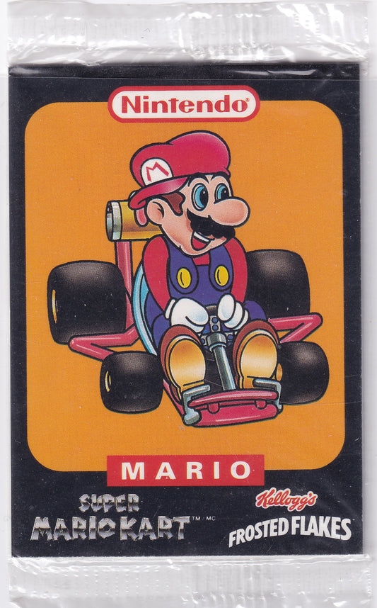 1993 Kelloggs Frosted Flakes Nintendo Mario / Fox McCloud Sealed