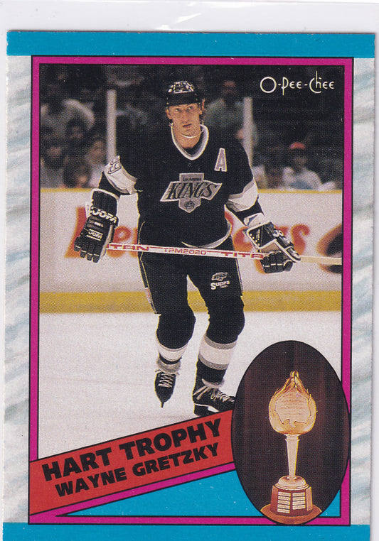 1989-90 O-Pee-Chee Wayne Gretzky Hart Trophy #320