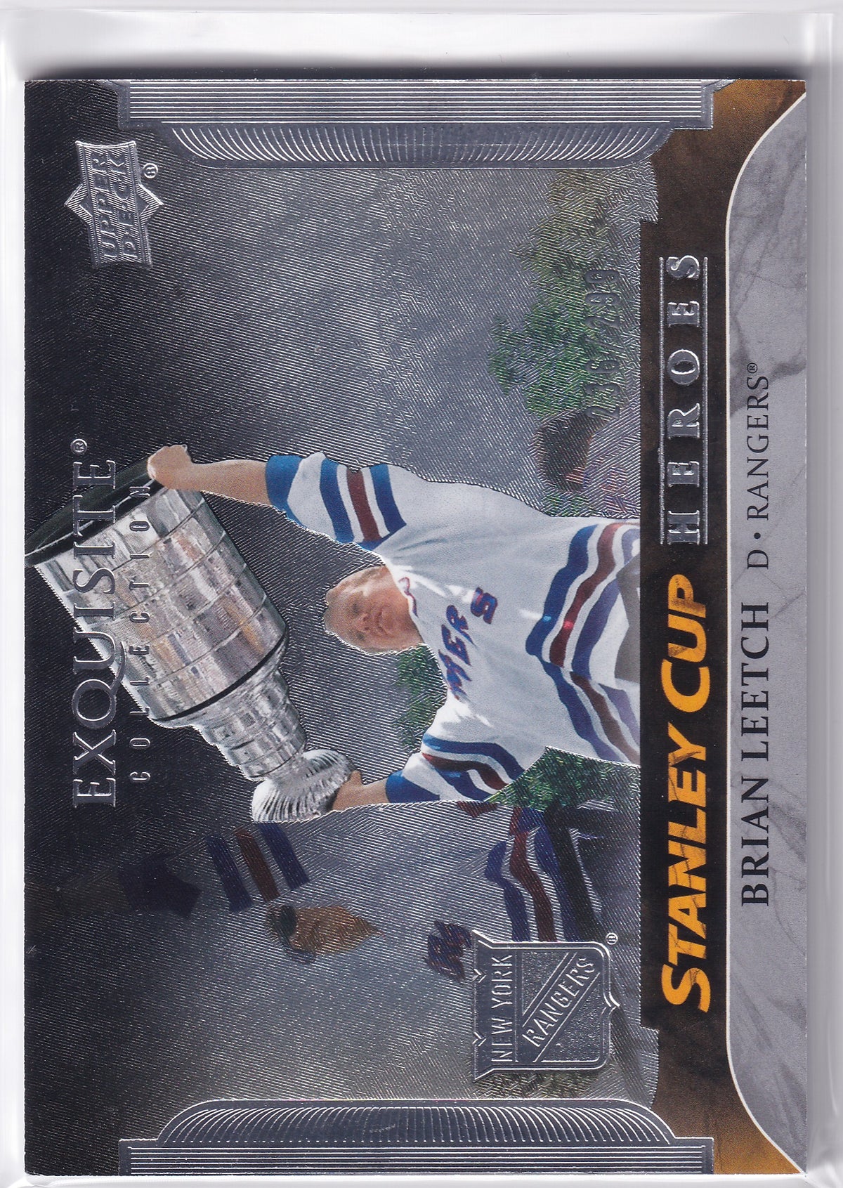 2025-26 Black Diamond Hockey Brian Leetch Exquisite Collection Stanley Cup Heroes ESC-BL