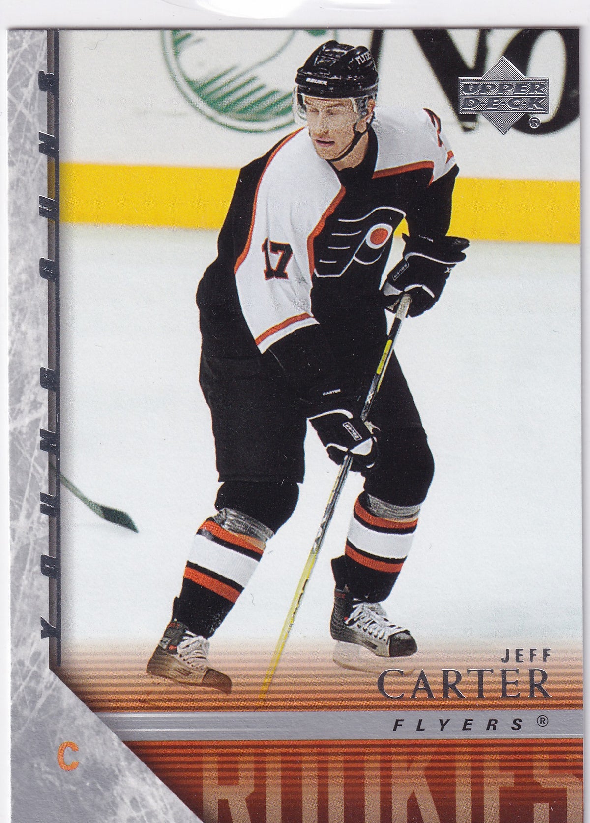 2005-06 Upper Deck Series Two Jeff Carter Young Guns #444