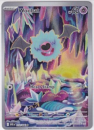 Woobat Illustration Rare - White Flare 119/086 Pokemon Card