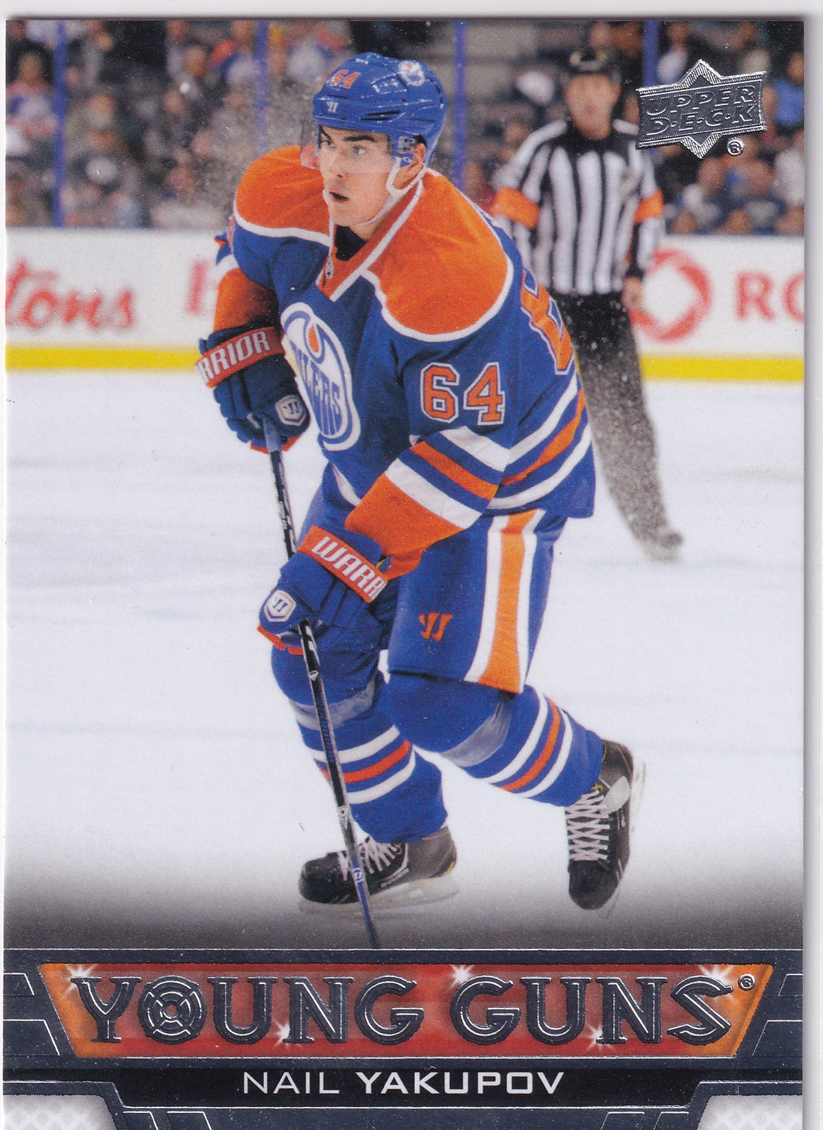 2013-14 Upper Deck Series One Nail Yakupov Young Guns #241