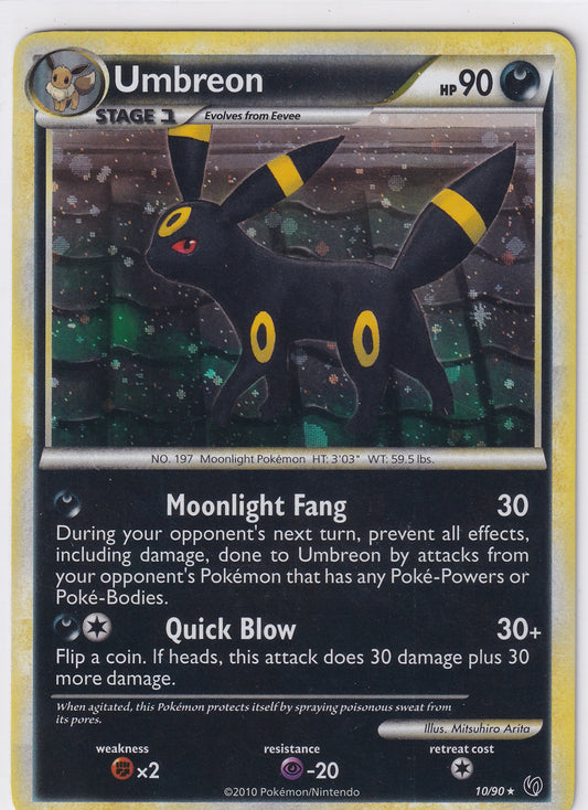 *LP* Umbreon Holo Rare 10/90 Pokemon Undaunted