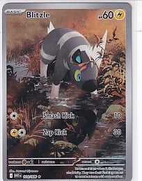 Blitzle Illustration Rare - White Flare 114/086 Pokemon Card