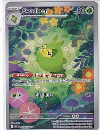 Swadloon Illustration Rare - White Flare 088/086 Pokemon Card
