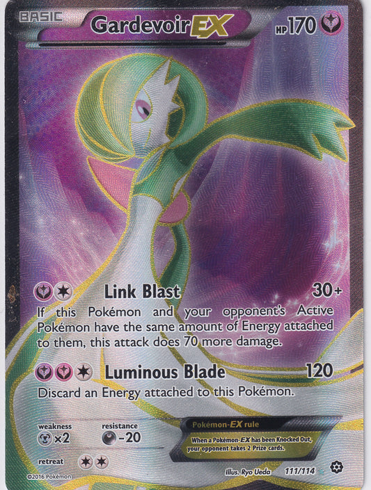 *MP* Gardevoir EX Full Art Ultra Rare - Steam Siege 111/114 Pokemon Card