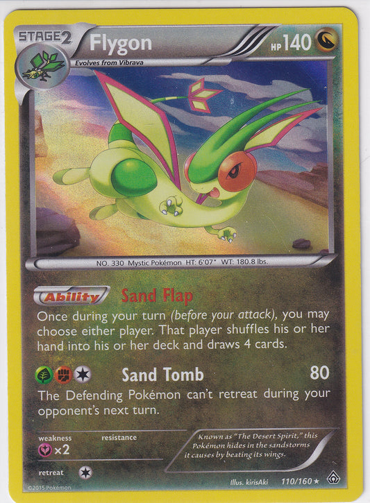*LP* Flygon Cosmos Holo Rare - Blister Exclusives 110/160 Pokemon Card