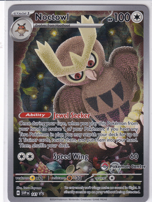 Noctowl 141 (Pokemon Center Exclusive) Pokemon Scarlet & Violet Promo